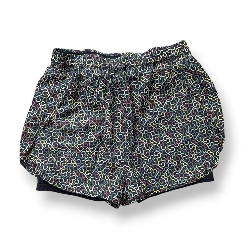 Sweaty Betty Running Shorts Women's Large Training Biker Short Athletic Black